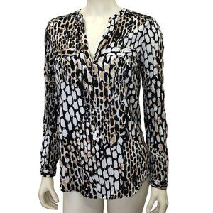 CALVIN KLEIN ROLL TAB SLEEVES ANIMAL‎ PRINT SM